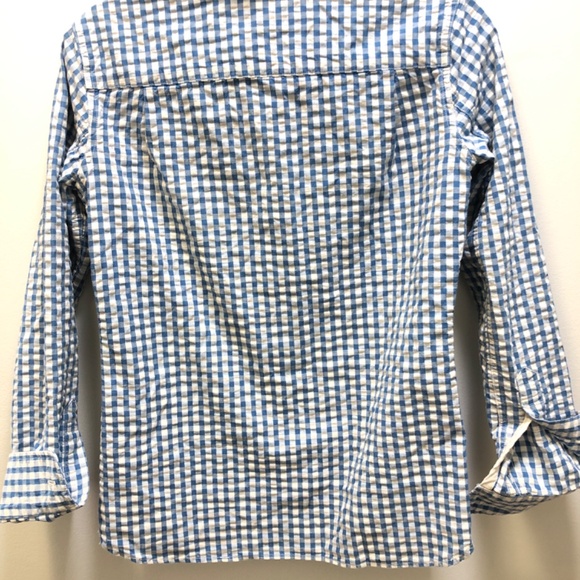 Guideboat Co. Canoe Shirting  Seersucker Cottage Core Beach or Preppy - Picture 3 of 3